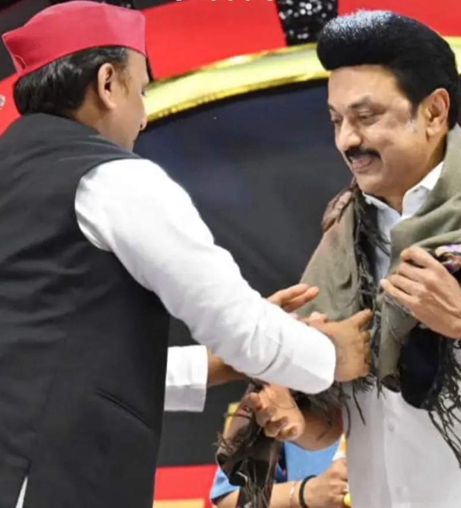 Image from: 1st cracks in INDIA: DMK says it won’t sit with Cong in Lok Sabha
