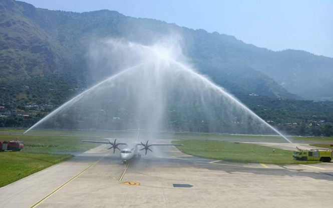 Image from: Himachal: Alliance Air resumes Kullu flights ahead of tourist rush