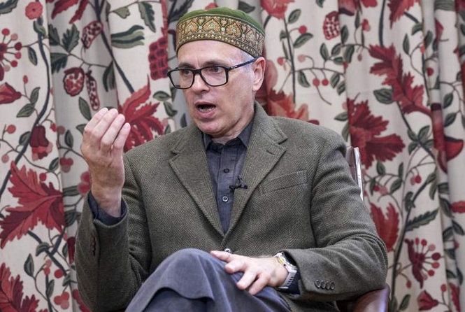 Image from: Delimitation done to benefit BJP, allies in J&K, says Omar
