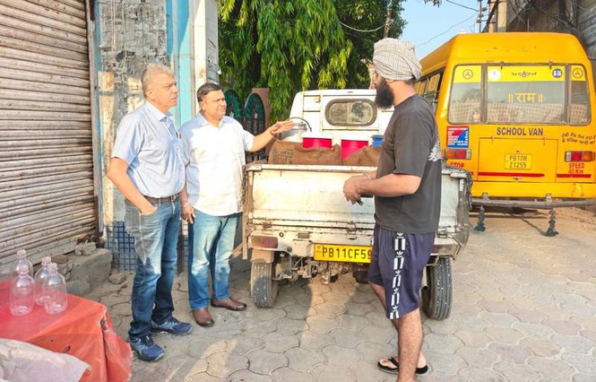 Image from: Over 200 milk product samples fail quality tests in 2 years, Ludhiana residents demand strict action