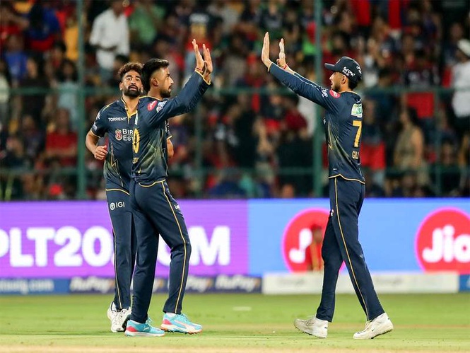 Image from: GT assistant coach backs Rajasthan’s local talents Manav Suthar, Ashok Sharma ahead of crucial IPL clash against RR
