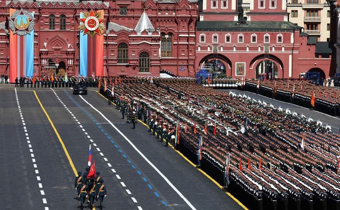 Image from: Russia to hold scaled-back Victory Day parade under tight security