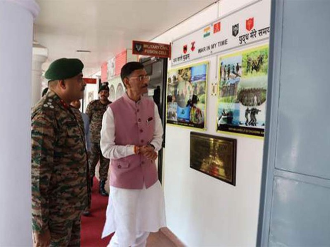 Image from: Union MoS Sanjay Seth visits Trivandrum military station to review ongoing developmental projects