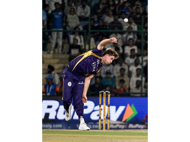 Image from: "I'm 100% ready to bowl four overs": KKR all-rounder Cameron Green
