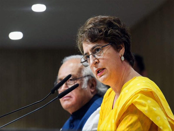 Image from: Priyanka Gandhi Vadra pays tribute to Maharana Pratap on birth anniversary