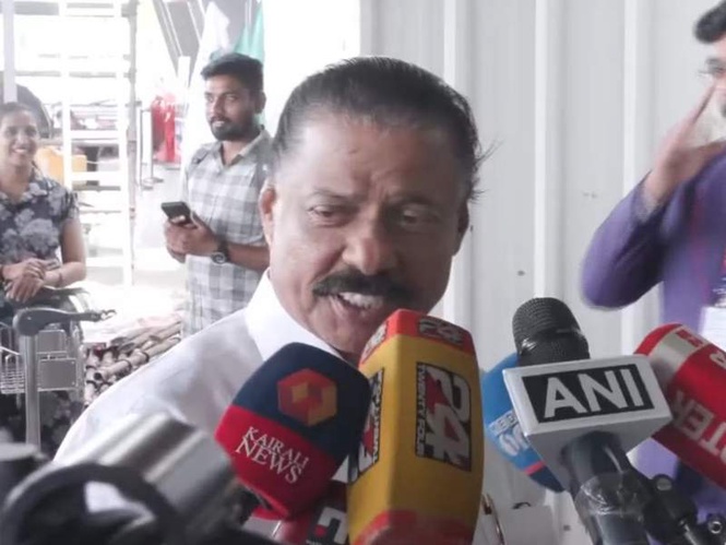 Image from: Conflict over Keralam CM becoming even more severe: MV Govindan takes dig at UDF