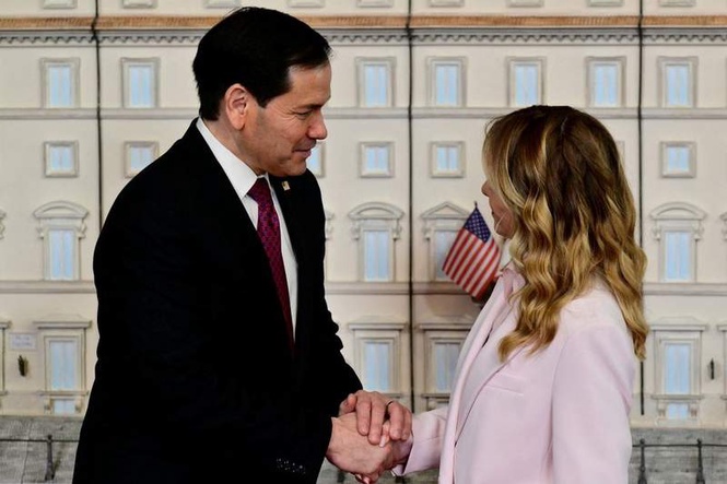 Image from: Marco Rubio backs Nato in visit to Italy after Donald Trump considers pulling troops across Europe