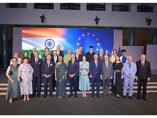Image from: "Europe Day reception celebrates deeper ties, shared values": EU Ambassador to India