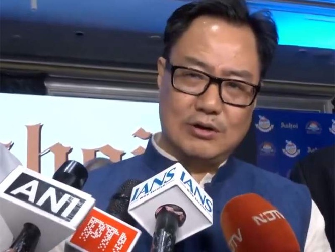 Image from: "If anyone indulges in corruption, there will be action, no political angle: Kiren Rijiju over Punjab Minister's arrest in money laundering case