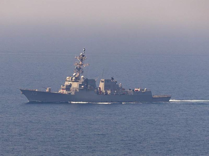 Image from: US naval blockade against Iran remains in force: CENTCOM