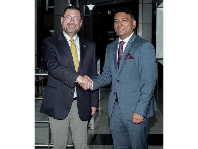 Image from: Chilean Foreign Minister Mackenna arrives in India for 7-day official visit to strengthen bilateral ties