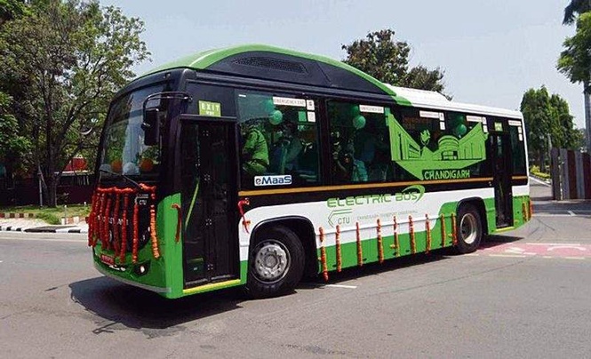 Image from: Chandigarh to start getting 328 electric buses under Central scheme from October