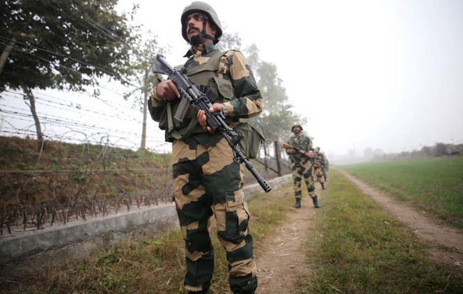 Image from: Security reviewed along Indo-Pak border in Jammu