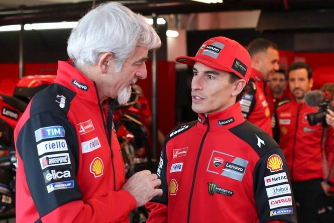 Image from: Marc Marquez to have another shoulder surgery after foot injury at Le Mans