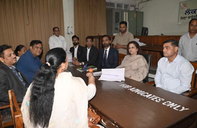 Image from: 39,920 cases settled in Jalandhar Lok Adalat