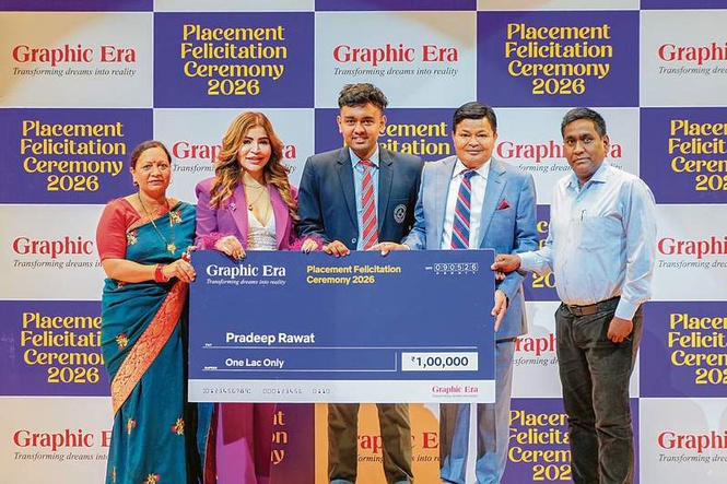 Image from: Graphic Era celebrates placement of 723 students