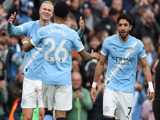 Image from: Premier League: Manchester City keep title hopes alive with 3-0 win over Brentford