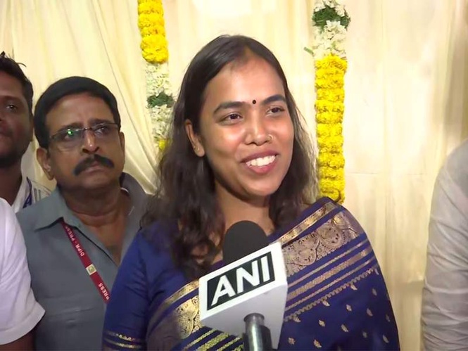 Image from: "Change is here": Youngest minister in Tamil Nadu cabinet Keerthana says CM Vijay's Govt "will last 35-50 years"
