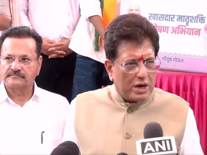 Image from: Union Minister Piyush Goyal congratulates new West Bengal CM Suvendu Adhikari; says "Mamata Banerjee only wanted power"