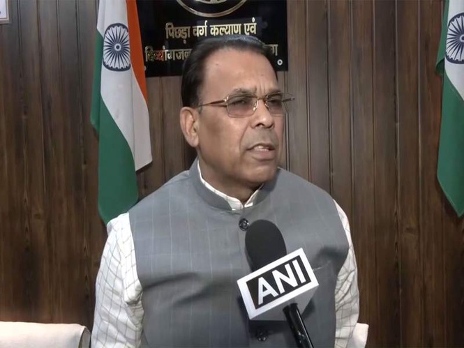Image from: UP Minister Narendra Kashyap hails UP cabinet expansion as a "noble initiative"