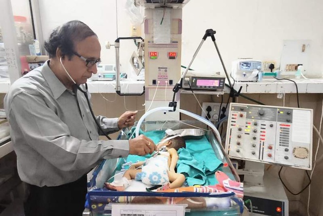 Image from: Critically ill newborn girl battles for life amid baby swap claim in Muktsar town; minister steps in