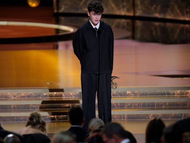 Image from: Owen Cooper wins BAFTA TV Award in Supporting Actor category for 'Adolescence'