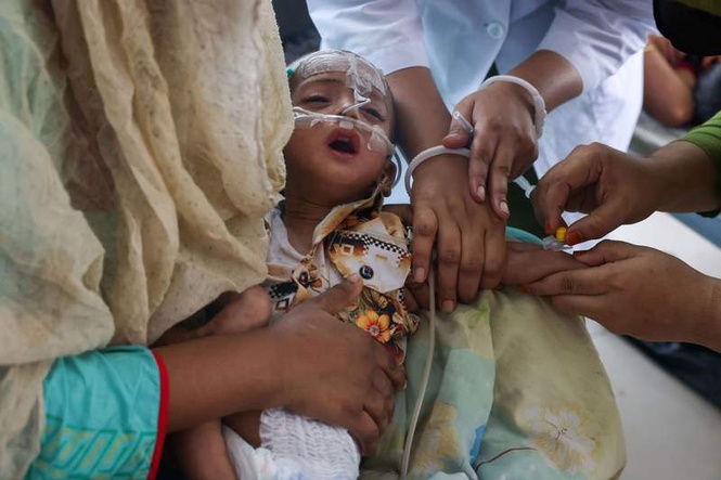 Image from: Bangladesh reports deaths of 344 children in measles outbreak