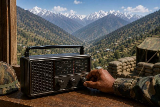 Image from: Army-backed FM stations amplify local voices, counter misinfo long LAC