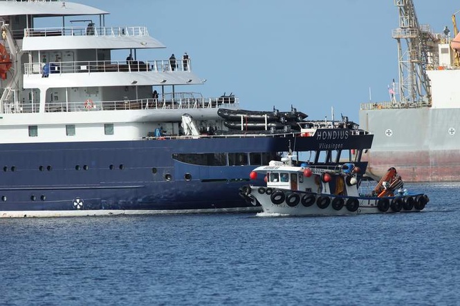 Image from: Spain says 94 people evacuated from hantavirus-hit cruise ship so far