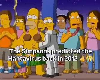 Image from: Did ‘The Simpsons’ predict Hantavirus outbreak on a ship? Here’s the truth