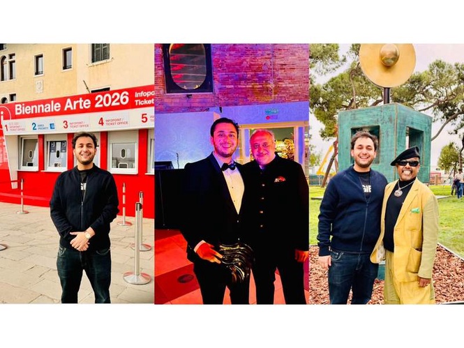 Image from: Abeer Vivek Abrol Among Distinguished Guests at Landmark Events During The Venice Biennale