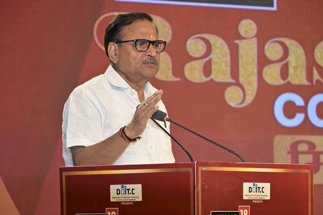 Image from: Jal Jeevan Mission scam: Former Rajasthan minister Joshi sent to judicial custody