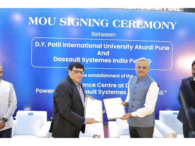 Image from: DYPIU Signs MoU with Dassault Systèmes to Establish Experience Centre