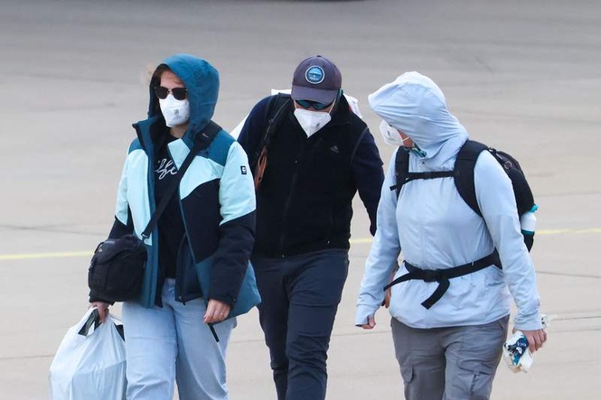 Image from: Hondius passengers enter hantavirus quarantine as captain pays tribute