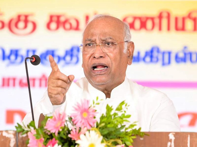 Image from: Disorder, distrust, and chaos: Mallikarjun Kharge slams Centre over NEET paper leak row