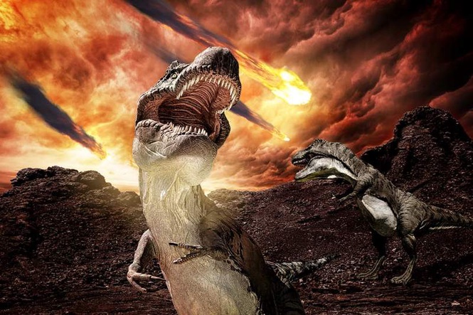 Image from: What it would have been like to experience the dinosaur-killing asteroid armageddon: a blow-by-blow account