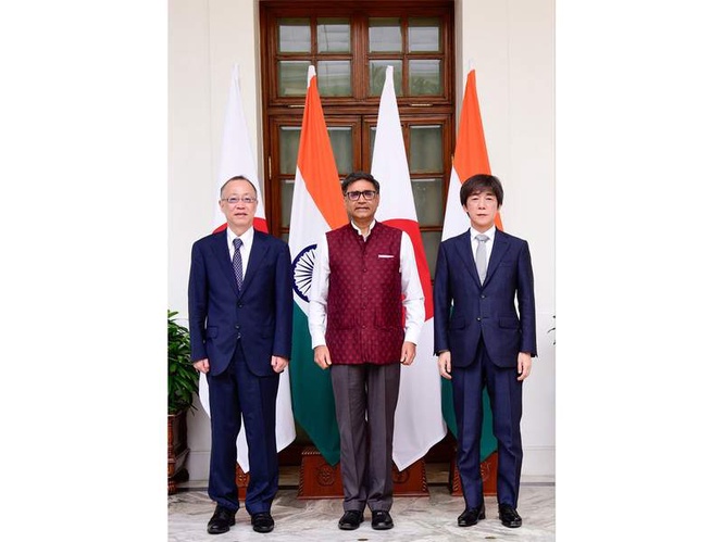 Image from: FS Misri co-chairs 2nd round of the India-Japan Economic Security Dialogue