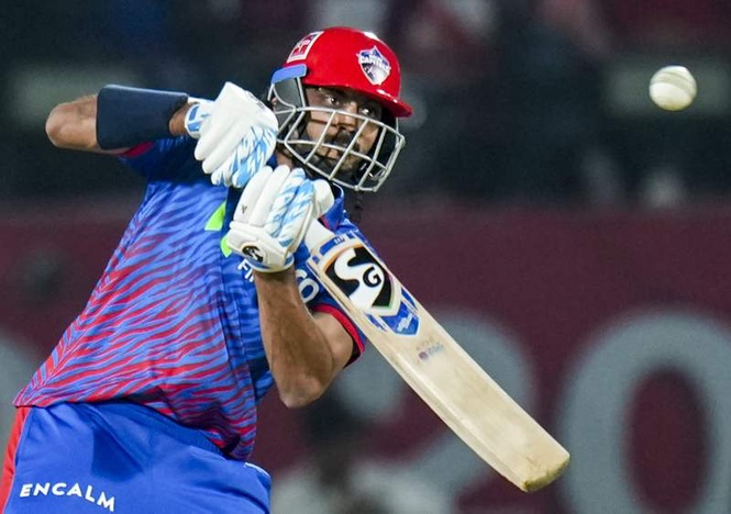 Image from: Delhi Capitals captain Axar Patel fined for slow over rate