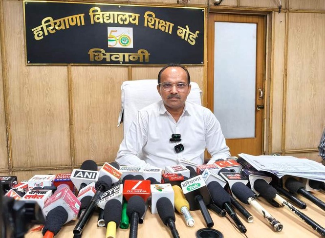 Image from: Girls outshine boys yet again in Haryana 10+2 board exams 2026