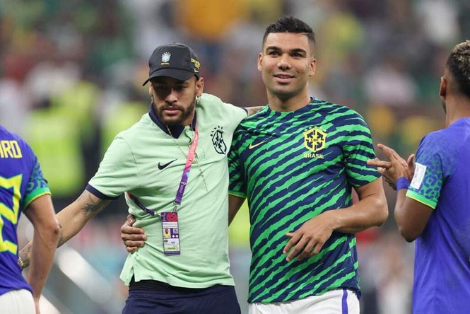 Image from: Casemiro backs Neymar call-up but warns it should be in a special World Cup role