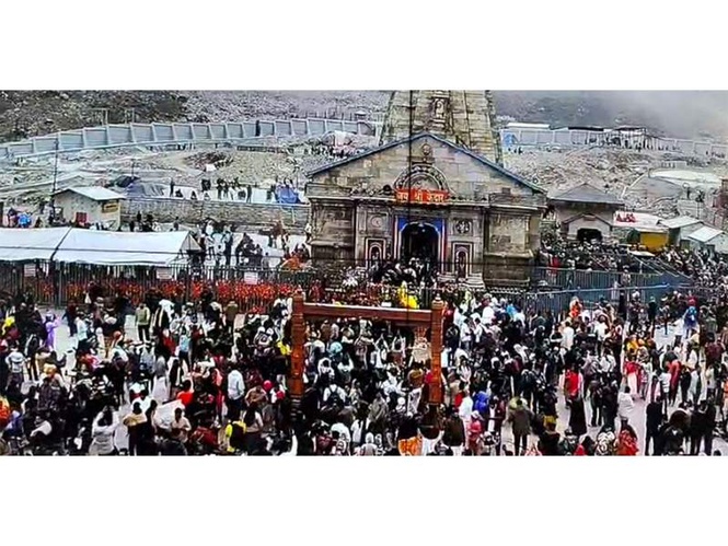 Image from: Uttarakhand weather: High alert in Rudraprayag as storms threaten Kedarnath Yatra route