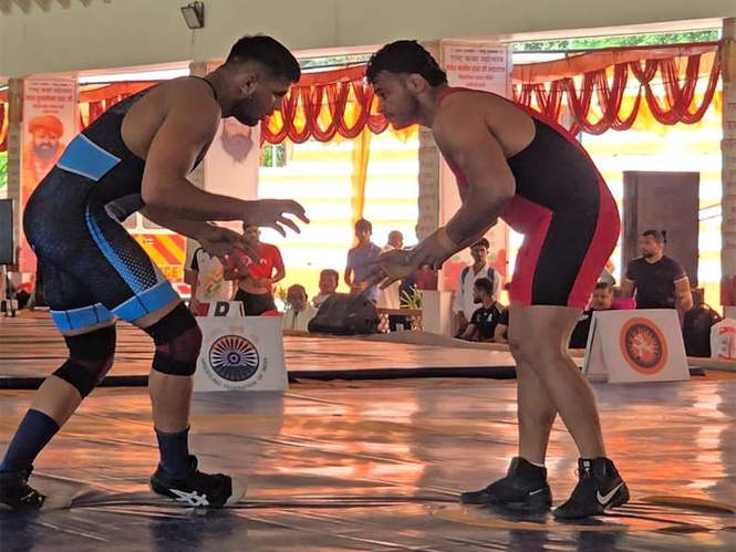 Image from: WFI Senior Open Ranking Tournament: Men’s Greco-Roman events conclude; Women’s knockout stages underway