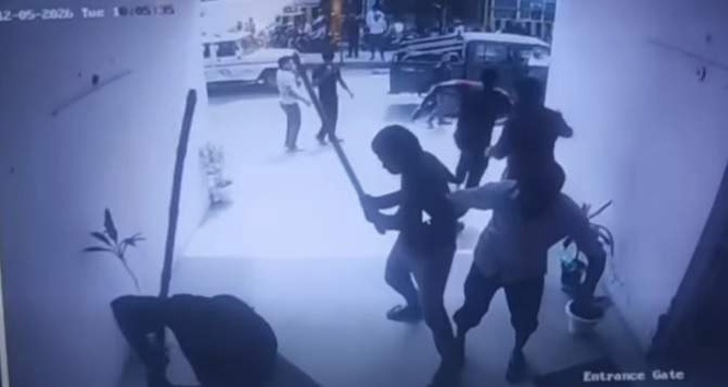 Image from: ​6 workers injured in attack on Gurugram’s Ghamroj toll plaza