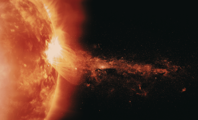 Image from: The Sun Just Unleashed a Massive Solar Flare, Boosting Chances for Stunning Northern Lights This Week!
