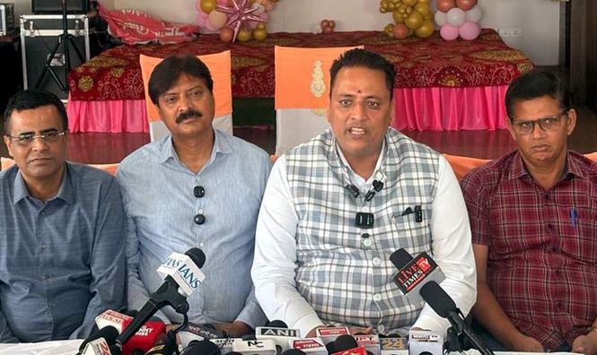 Image from: Congress targets BJP over NEET paper leak in Dharamsala