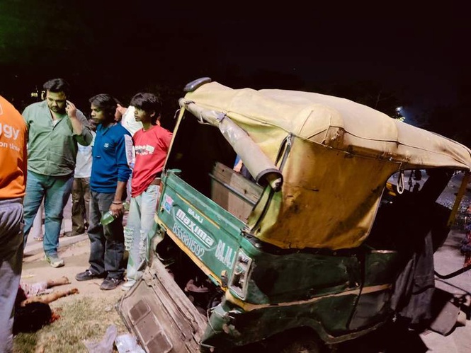 Image from: 11-year-old girl dies, 4 of her family injured after SUV hits auto in Panchkula