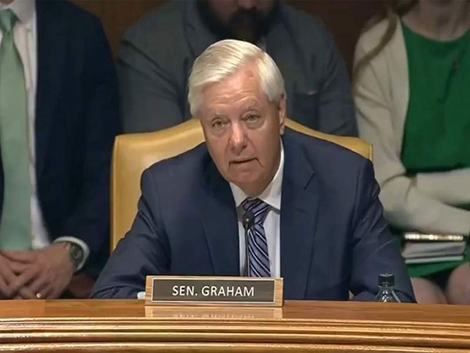 Image from: Senator Lindsey Graham, Trump’s close political ally, says “I don’t trust Pakistan”