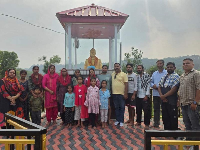 Image from: Martyr’s family builds memorial in Sullah, invites social worker for inauguration