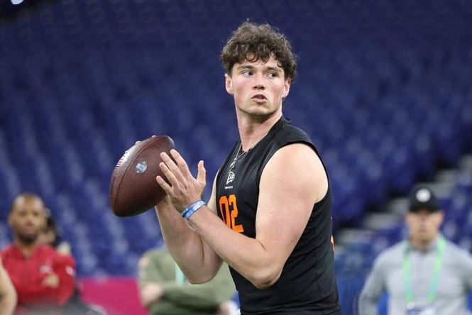 Image from: Rookie Minicamp gave the Steelers a clearer early view of Drew Allar’s potential
