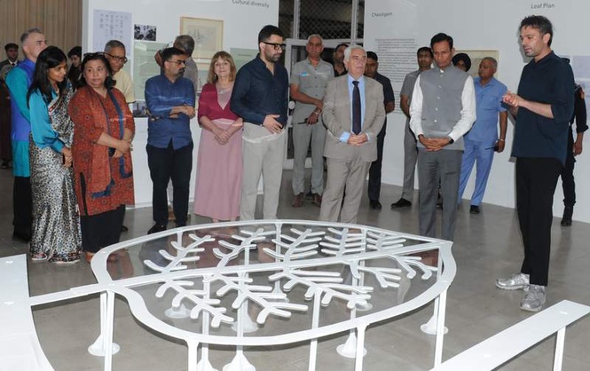 Image from: Exhibition explores ‘humanist modernity’ of Maciej Nowicki’s unbuilt Chandigarh